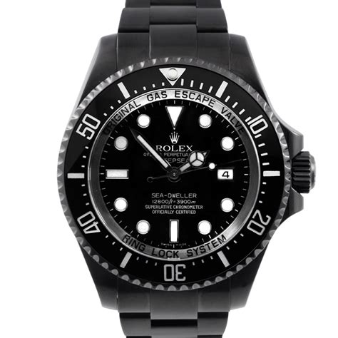 rolex sea dweller black